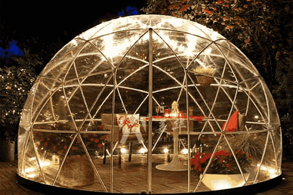 abs bubble dome tent